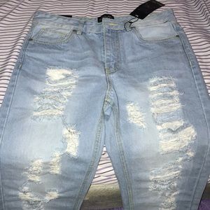 PrettyLittleThings Ripped Jeans